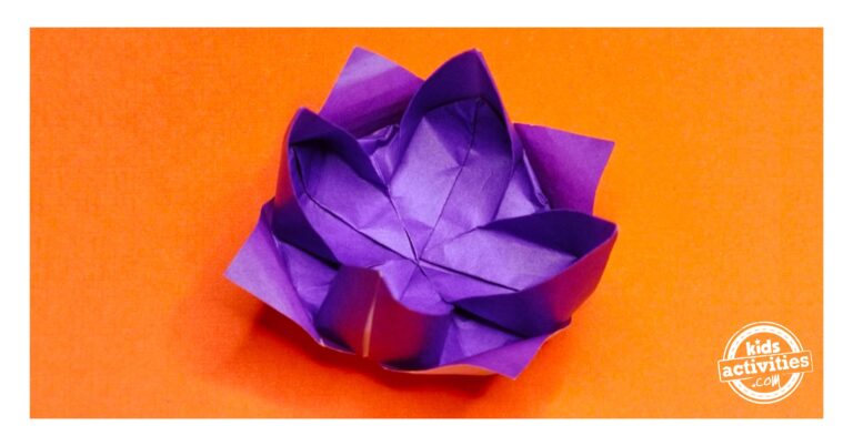 Origami Lotus Flower Facebook scaled