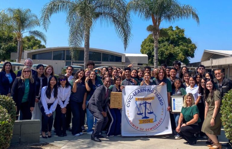 Kennedy HS AnaheimUnion 2024CivicLearningAwardofExcellence 1024x660