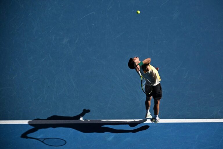 Carlos Alcaraz Australian Open Serve scaled