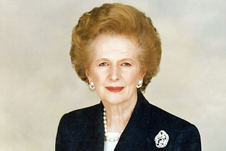 Margaret Thatcher scaled