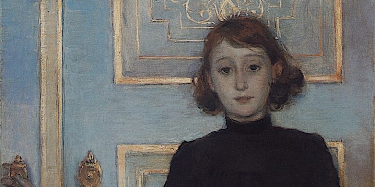 Theo Van Rysselberghe Portret van Marguerite van Mons