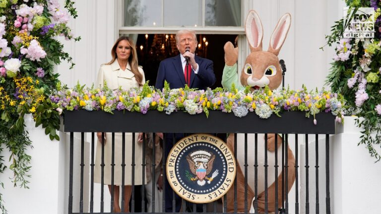 melania trump white house easter egg roll 012