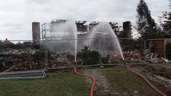 Beechmere Retirement Village Cheshire Fire Rescue service