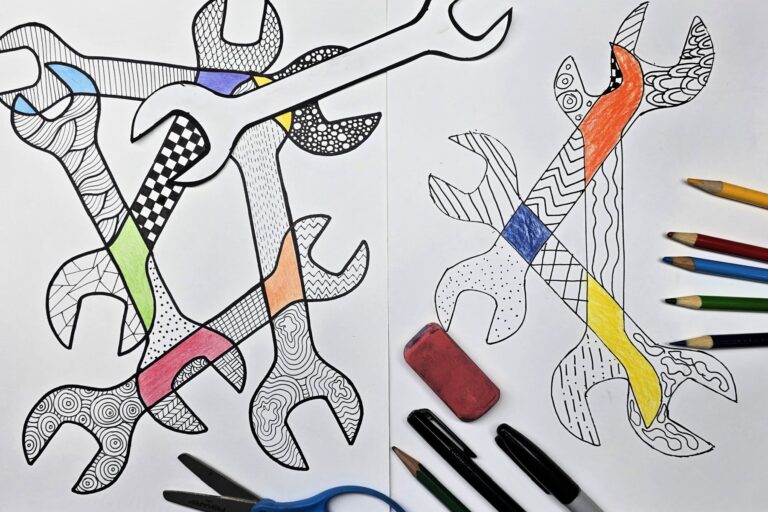 overlapping tools complete horiz kids activities blog